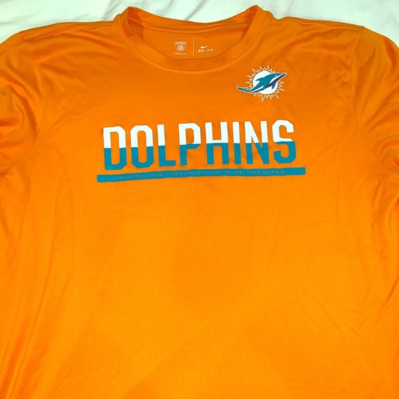 miami dolphins dri fit shirt